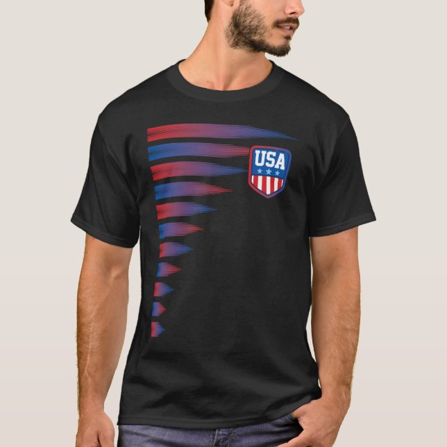 Camiseta Bandera de Estados Unidos Estados Unidos (Anverso)