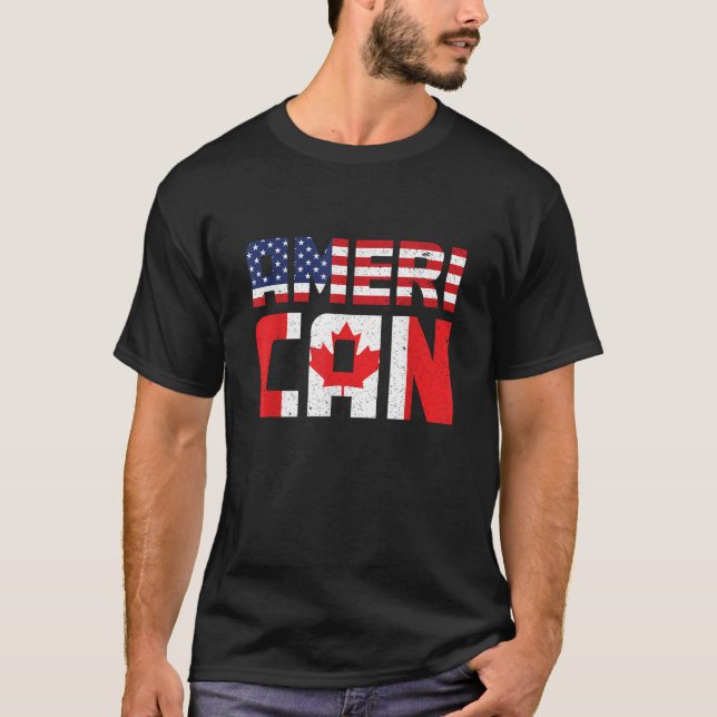 Camiseta Bandera de Estados Unidos Orgullo norteamericano c (Anverso)