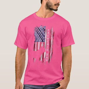 Camiseta Bandera De Estados Unidos Orgulloso Bulldog Francé