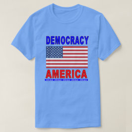 Camiseta Bandera de Estados Unidos para la Democracia