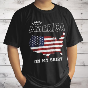 Camiseta Bandera de Estados Unidos, Patrimonio Estadouniden