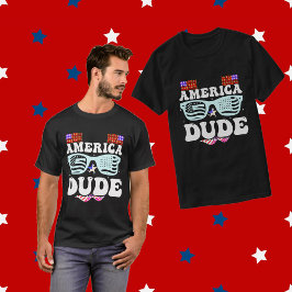 Camiseta Bandera de Estados Unidos por el Día de la Indepen