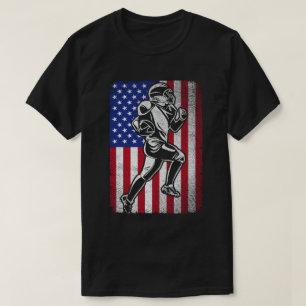 Camiseta Bandera de Estados Unidos por el fútbol patriótico