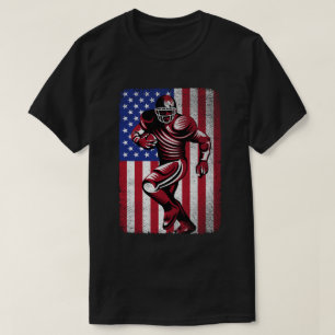 Camiseta Bandera de Estados Unidos por el fútbol patriótico