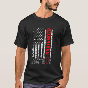 Camiseta Bandera de Estados Unidos - Propio bar de barras d