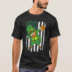 Camiseta Bandera de Estados Unidos Retro Baloncesto Shamroc