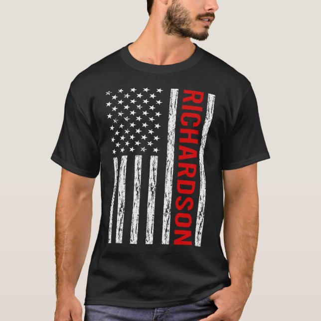 Camiseta Bandera de Estados Unidos - Richardson (Anverso)