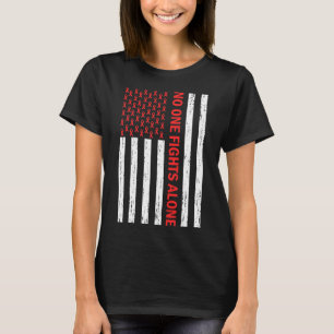Camiseta Bandera de Estados Unidos Sin Cuerpo Combate Solo 