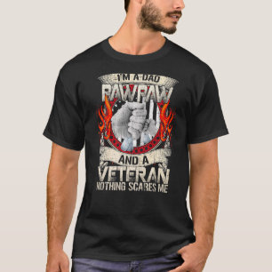 Camiseta Bandera de Estados Unidos Soy Dad Pawpaw y un vete