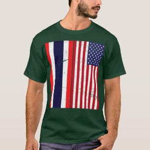 Camiseta Bandera de Estados Unidos Tailandia