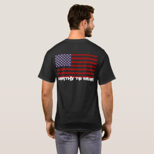 Camiseta Bandera de Estados Unidos - Vale la pena usar