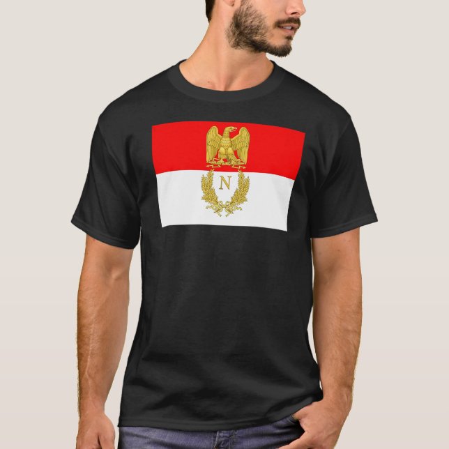 Camiseta Bandera de Estrasburgo Bandera del País Falso Imag (Anverso)