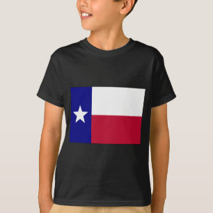 Camiseta Bandera de estrella solitaria de Texas