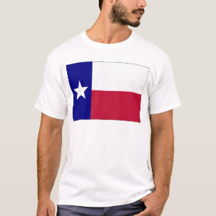 Camiseta Bandera de estrella solitaria de Texas