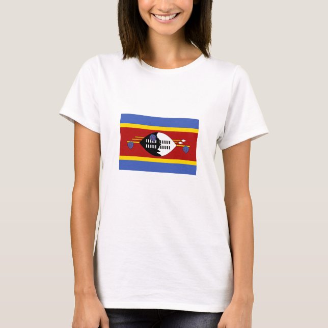 Camiseta Bandera de Eswatini (Anverso)