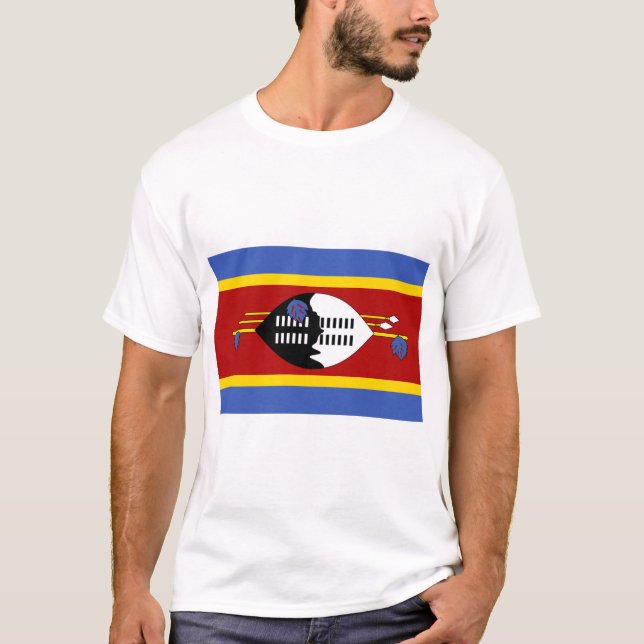 Camiseta Bandera de Eswatini (Anverso)