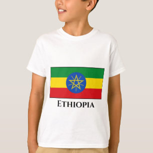 Camiseta Bandera de Etiopía (etíope)