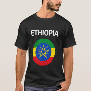 Camiseta Bandera de Etiopía Moderna