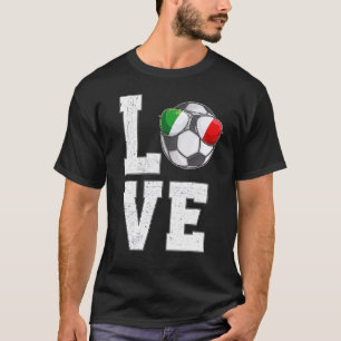 Camiseta Bandera de fans italianos del fútbol italiano