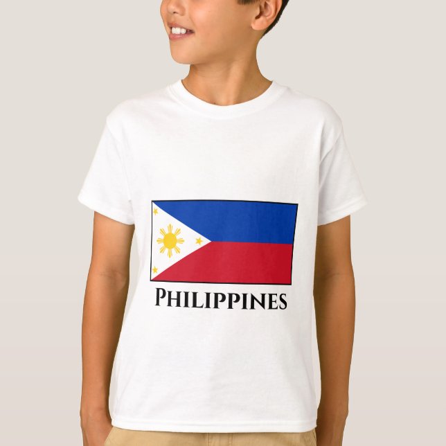 Camiseta Bandera de Filipinas (Anverso)