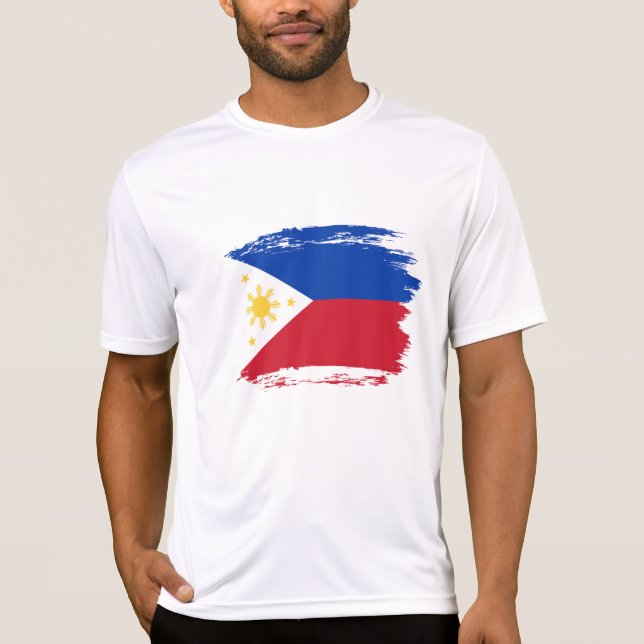 Camiseta Bandera de Filipinas (Anverso)