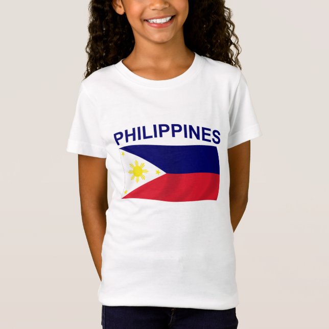 Camiseta Bandera de Filipinas (Anverso)