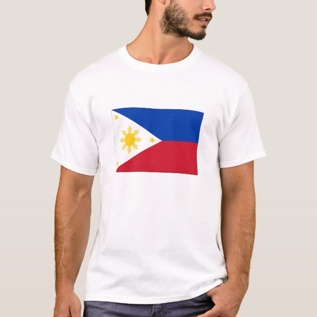 Camiseta Bandera de Filipinas (Anverso)