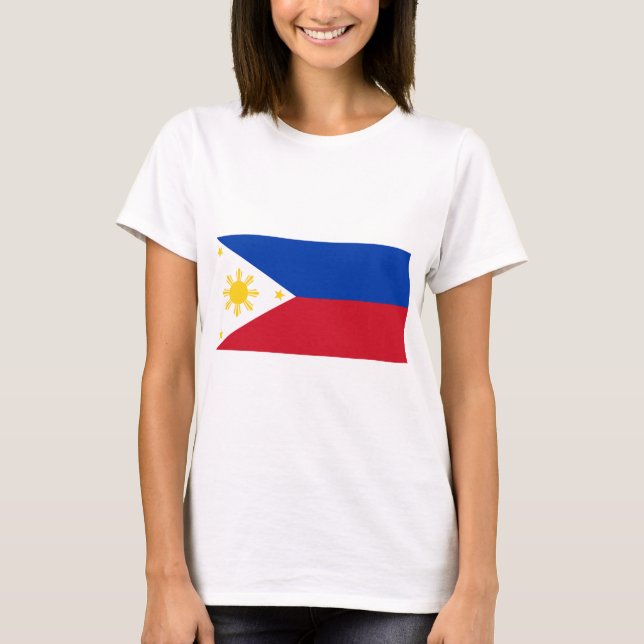 Camiseta Bandera de Filipinas (Anverso)