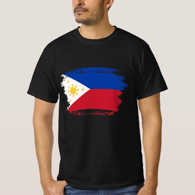 Camiseta Bandera de Filipinas (Anverso)