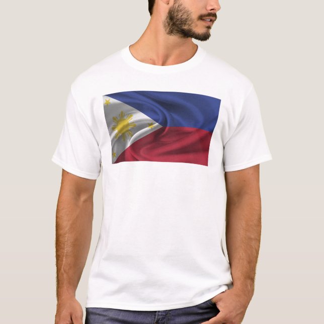 Camiseta Bandera De Filipinas (Anverso)