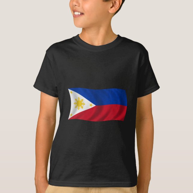Camiseta Bandera de Filipinas (Anverso)