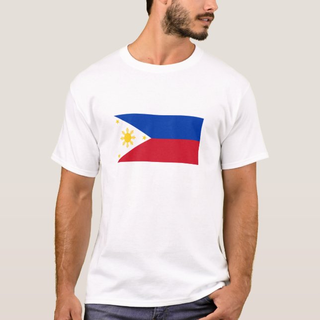 Camiseta Bandera de Filipinas (Anverso)