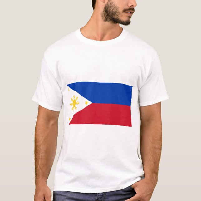 Camiseta Bandera de Filipinas (Anverso)