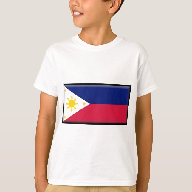 Camiseta Bandera de Filipinas (Anverso)
