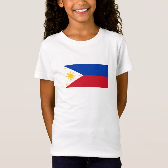 Camiseta Bandera de Filipinas (Anverso)