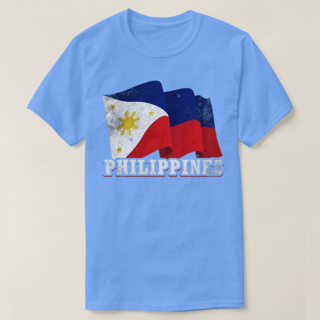 Camiseta Bandera de Filipinas (Diseño del anverso)