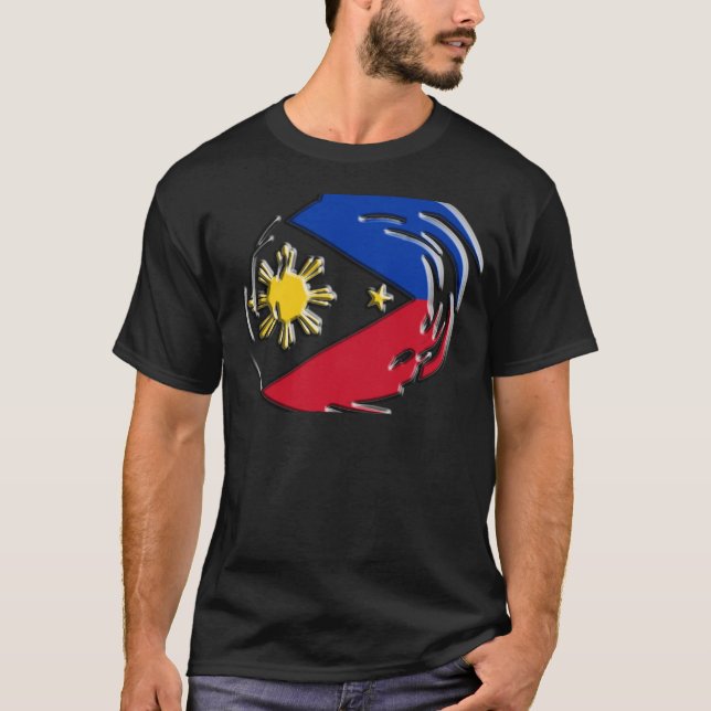 Camiseta Bandera de Filipinas (Anverso)