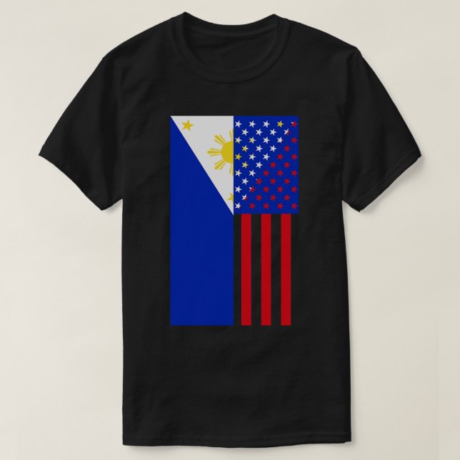 Camiseta Bandera de Filipinas (Diseño del anverso)