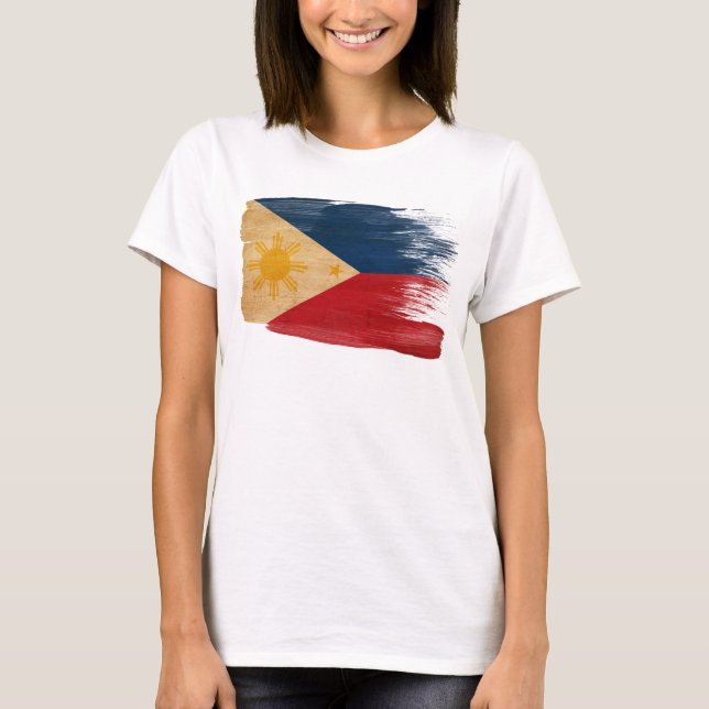 Camiseta Bandera de Filipinas (Anverso)