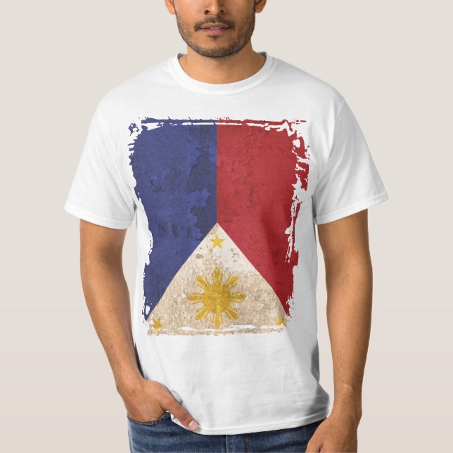 Camiseta Bandera de Filipinas (Anverso)