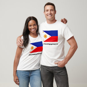Camiseta Bandera de Filipinas, archipiélago,