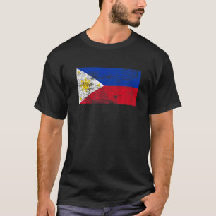 Camiseta Bandera de Filipinas: la bandera de Filipinas está