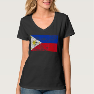 Camiseta Bandera de Filipinas: la bandera de Filipinas está