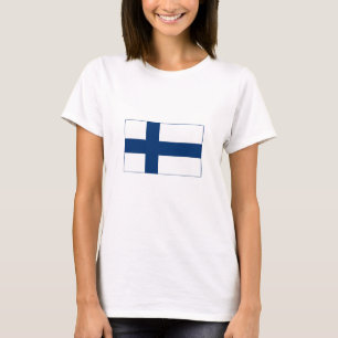 Camiseta Bandera de Finlandia