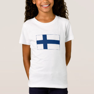Camiseta Bandera de Finlandia