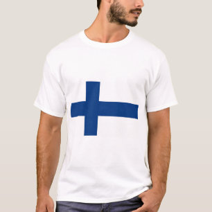 Camiseta Bandera de Finlandia