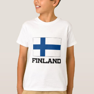 Camiseta Bandera de Finlandia
