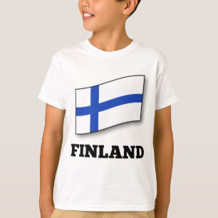 Camiseta Bandera de Finlandia