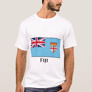 Camiseta Bandera de Fiyi