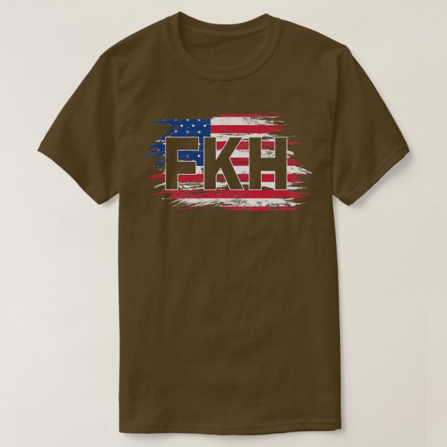 Camiseta Bandera de FKH USA de Kamala (Diseño del anverso)